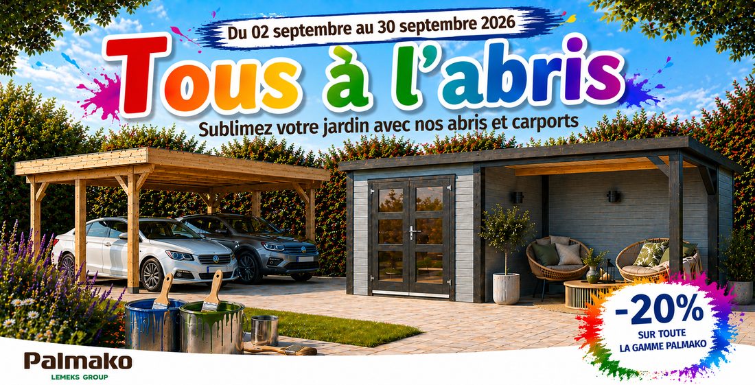 Abris de jardin et chalets en bois réalisent par MARIN ECO BOIS à Marsac sur l'isle - Dordogne